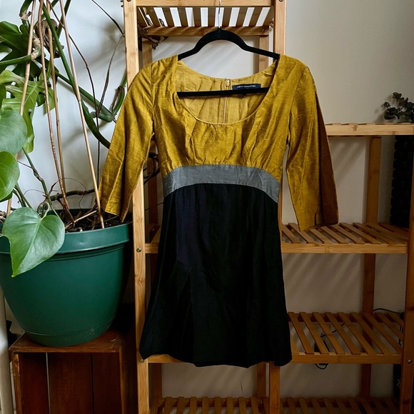 Vintage French Connection Mini Dress Size 2 - Picture 2 of 15